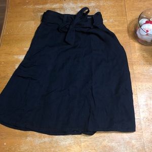 Dark blue long skirt